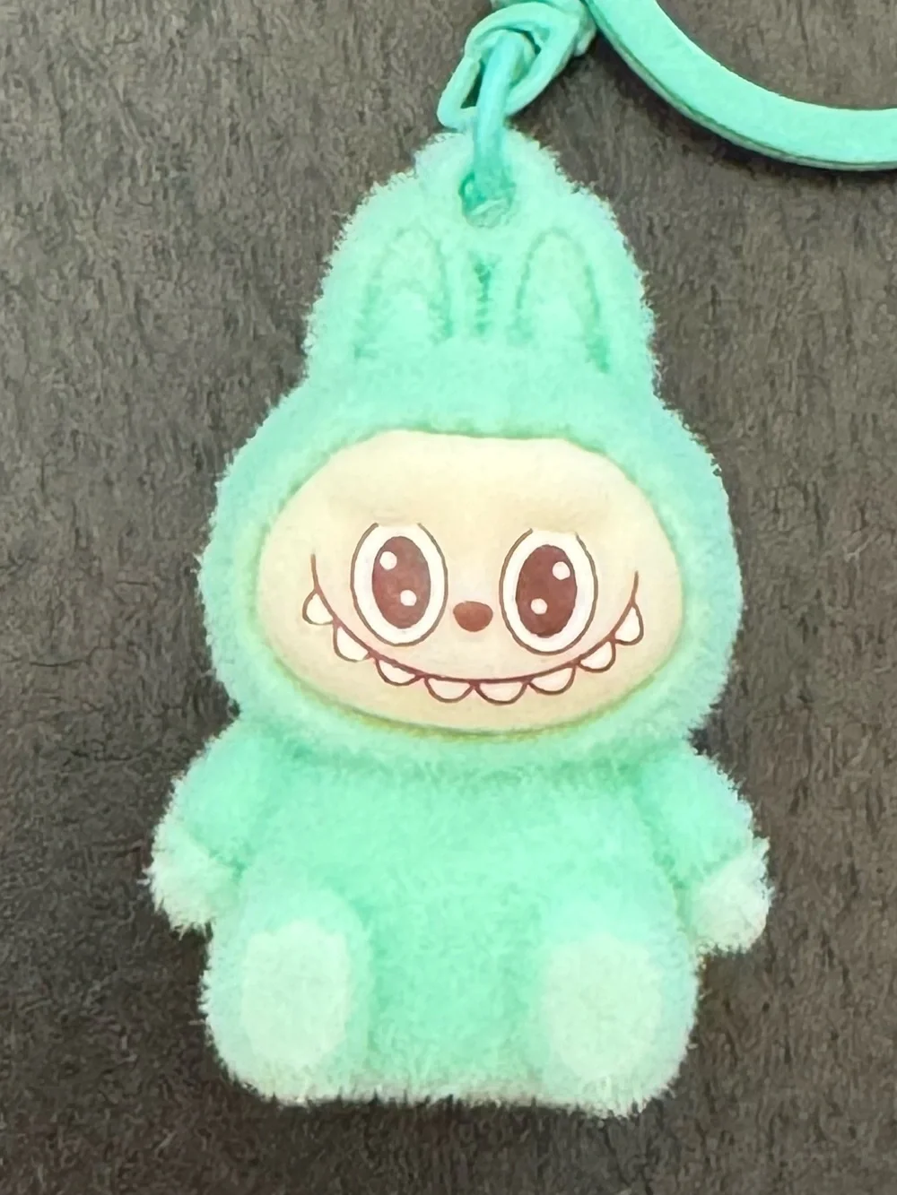 Green Labubu Keychain (4cm)